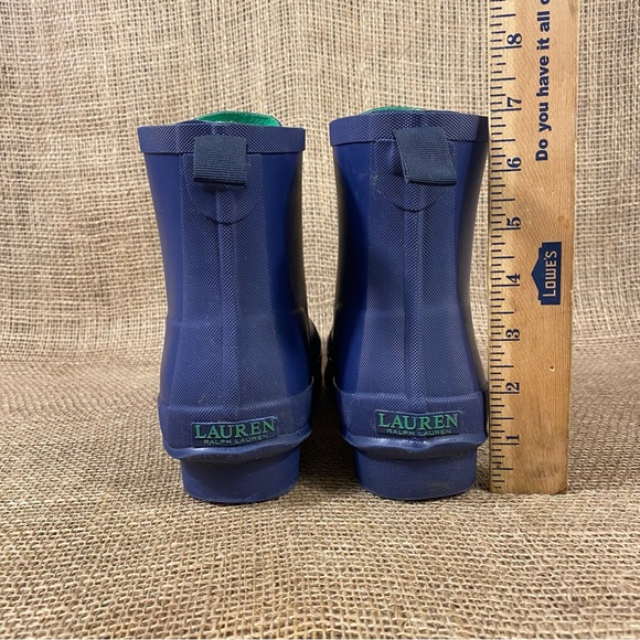 🛑SOLD🛑Ralph Lauren Rain Duck Boots Mikenna Blue Green Waterproof Size 11 M - Picture 8 of 10